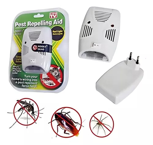 Repelente ultrasónico - Escudo Seguro Contra Plagas