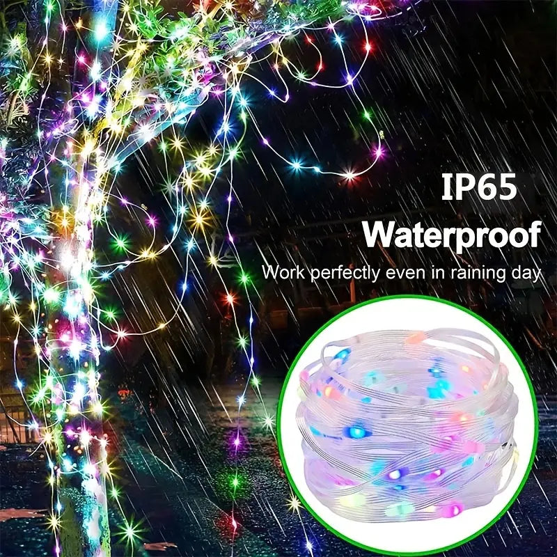 LUCES SMART NAVIDEÑOS INTELIGENTE - 10 MTS