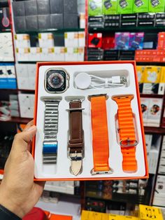 RELOJ ULTRA 7 CORREAS + AIRPODS