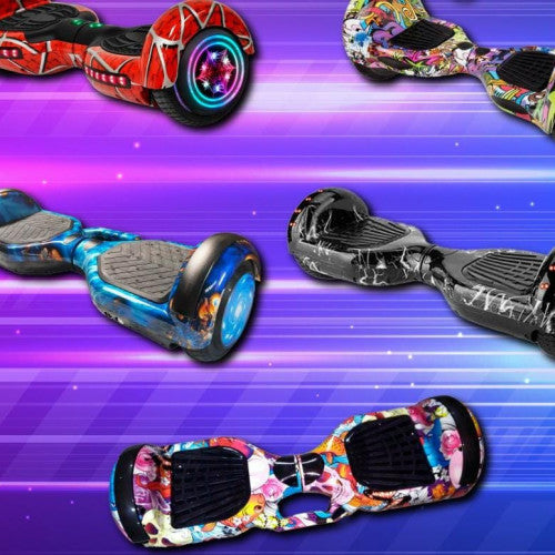 Patineta Eléctrica Scooter con Luces RGB y Bluetooth