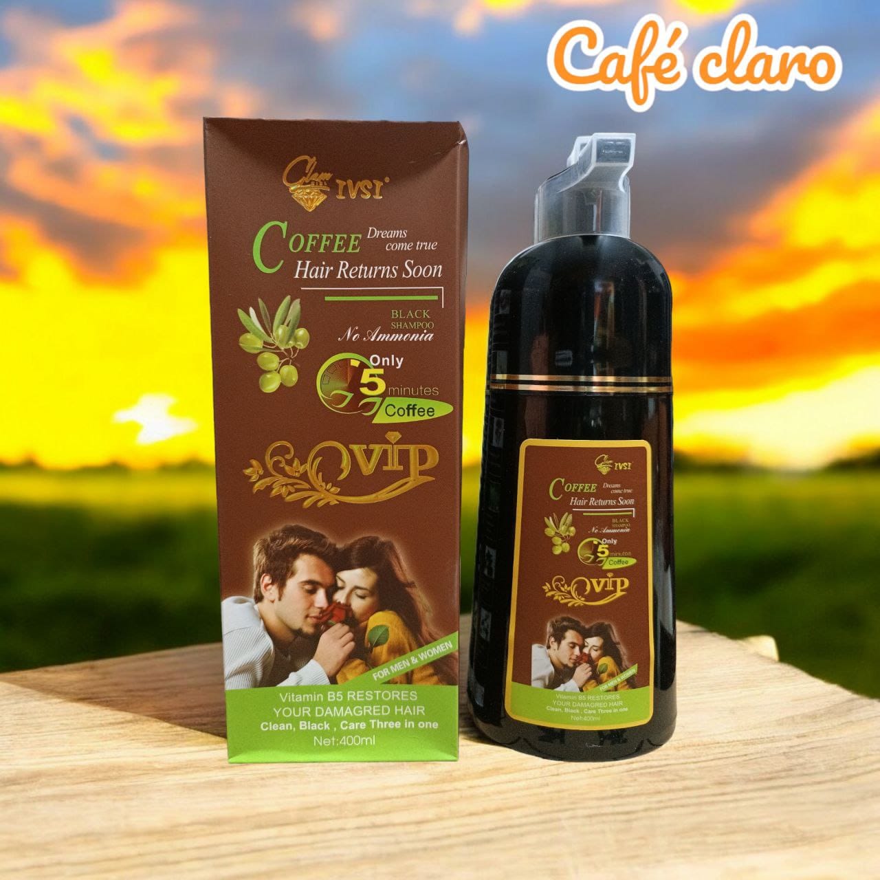 Shampoo Cubre Canas de 400ml IVSI